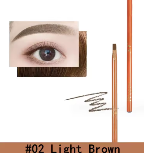 Eyebrow Pen Hard Microblading Brow Definition Enhancer Pencil Waterproof Easy Makeup Natural Wild Brow Tint