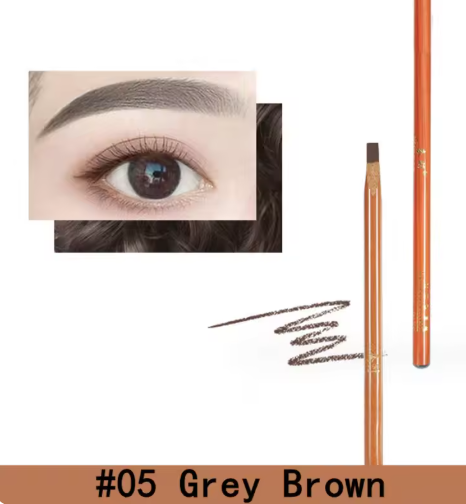 Eyebrow Pen Hard Microblading Brow Definition Enhancer Pencil Waterproof Easy Makeup Natural Wild Brow Tint