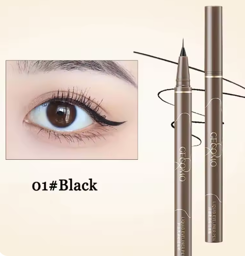 Ultra-thin Black Brown Lower Eyelash Eyeliner Pen Waterproof Lasting Smooth Lie Silkworm Eyeliner Pencil Eye Makeup Tool
