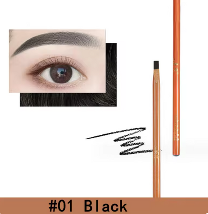 Eyebrow Pen Hard Microblading Brow Definition Enhancer Pencil Waterproof Easy Makeup Natural Wild Brow Tint