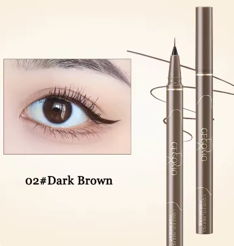 Ultra-thin Black Brown Lower Eyelash Eyeliner Pen Waterproof Lasting Smooth Lie Silkworm Eyeliner Pencil Eye Makeup Tool