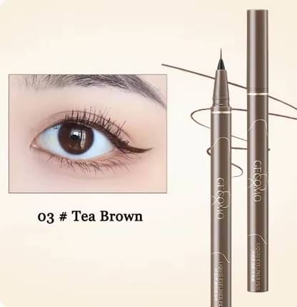 Ultra-thin Black Brown Lower Eyelash Eyeliner Pen Waterproof Lasting Smooth Lie Silkworm Eyeliner Pencil Eye Makeup Tool