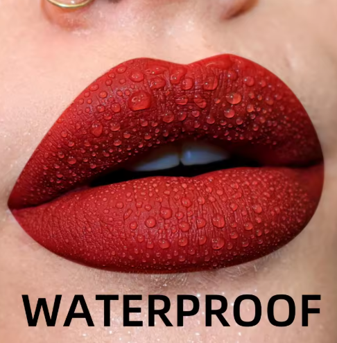 Matte Velvet Lip Gloss Waterproof Liquid Lipstick Nude Black Lips Tint Makeup Lip Glaze Cosmetics Red Lip Stain Beauty