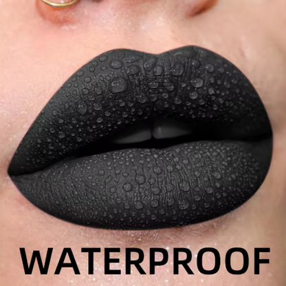 Matte Velvet Lip Gloss Waterproof Liquid Lipstick Nude Black Lips Tint Makeup Lip Glaze Cosmetics Red Lip Stain Beauty