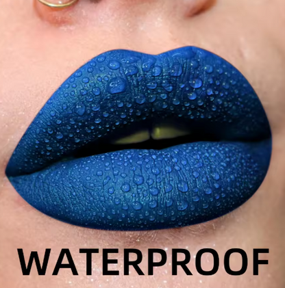 Matte Velvet Lip Gloss Waterproof Liquid Lipstick Nude Black Lips Tint Makeup Lip Glaze Cosmetics Red Lip Stain Beauty